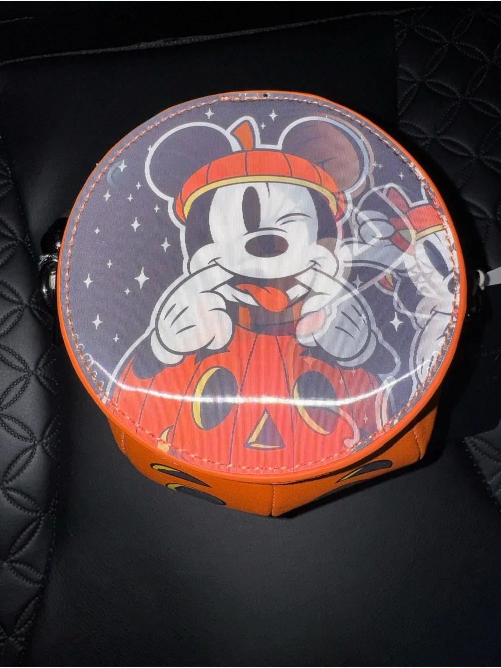 Mickey and Minnie pumpkin loungefly